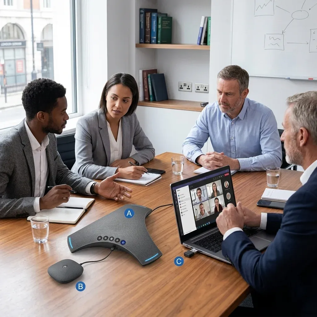 Conference Call Microphone And Speaker Explained: A UK Buyer's Guide